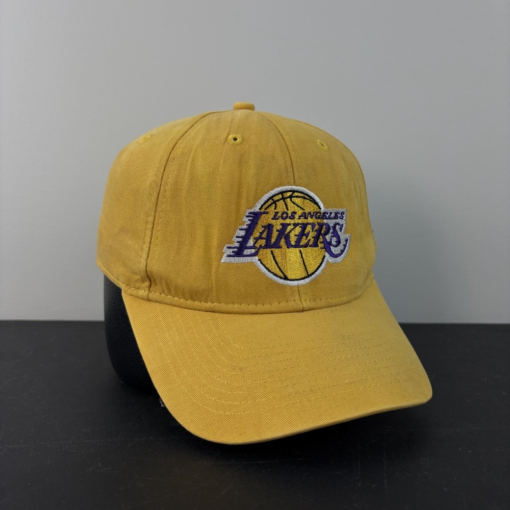 Los Angeles Lakers NBA Basketball Hat Yellow Purple Kobe Cap Snapback Adjustable